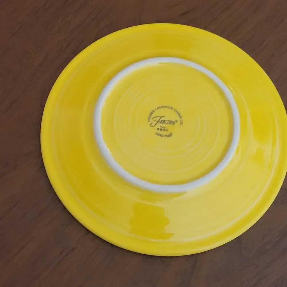 Vintage Fiesta ware Homer Laughlin Dessert Bread Salad Plate Plate 7.25